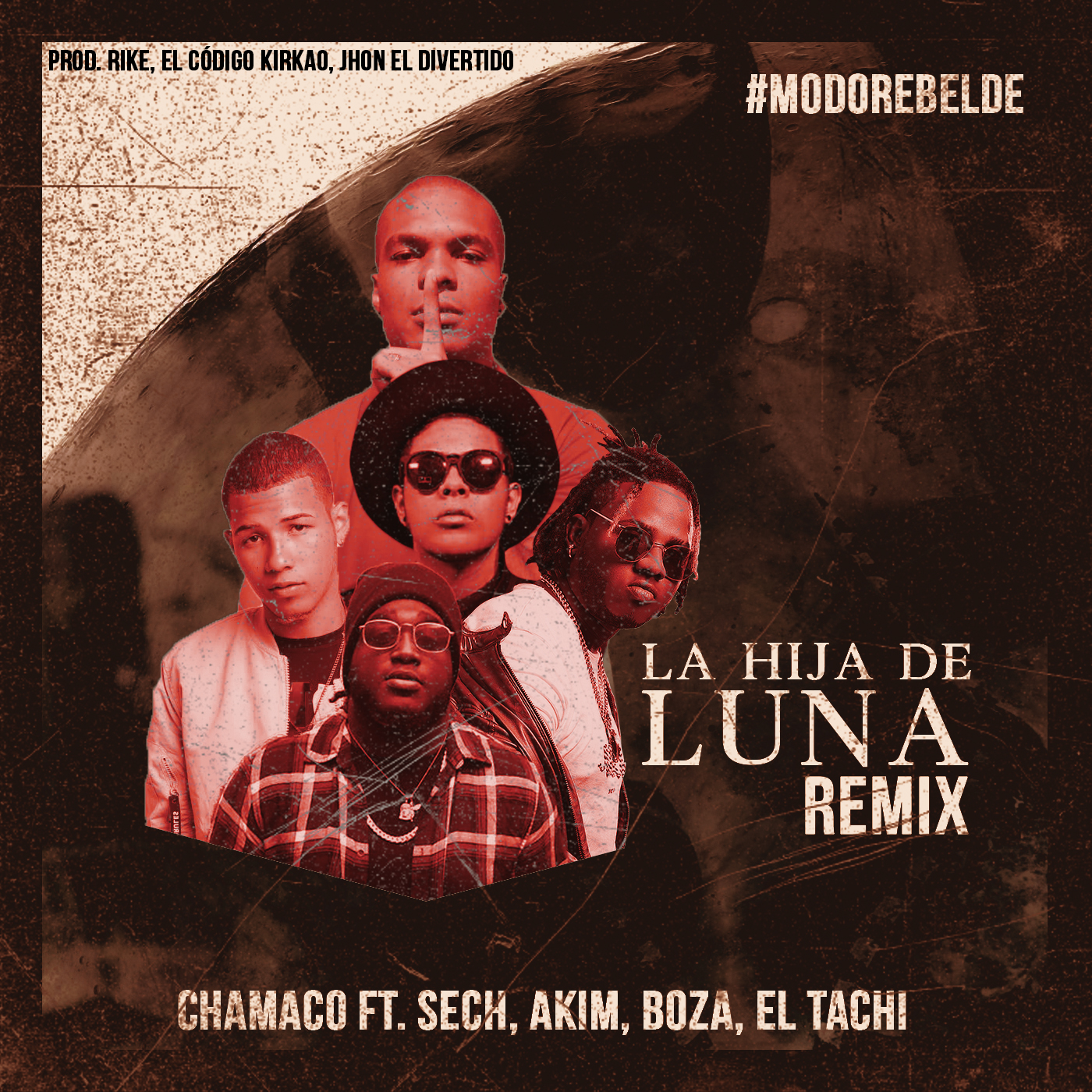 Chamaco Ft. Sech, Akim, Boza & El Tachi - Hija De Luna (Remix)