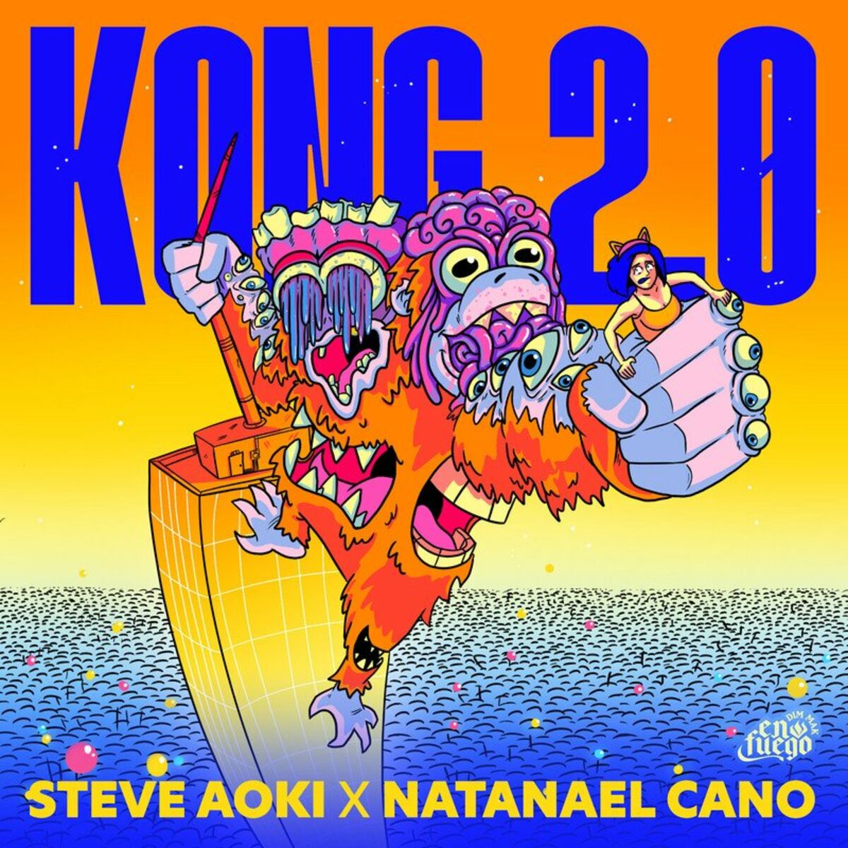 Steve Aoki Ft. Natanael Cano - Kong 2.0