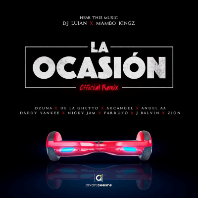 Ozuna Ft De La Ghetto , Arcangel, Anuel AA, Daddy Yankee, Nicky Jam, Farruko, J Balvin Y Zion - La Ocasión (Official Remix)